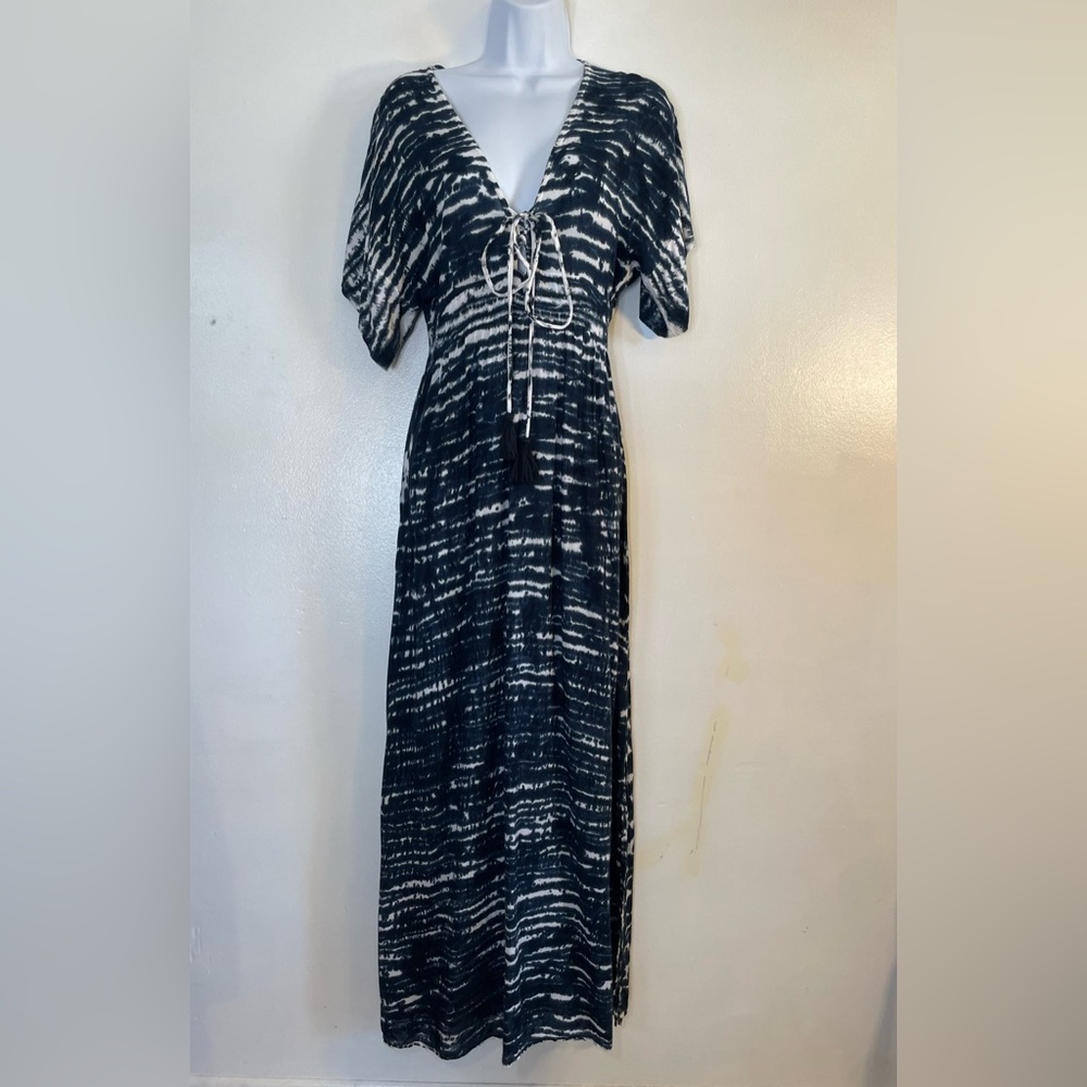 Tiare Hawaii Indigo Maxi Dress OS hawaiian